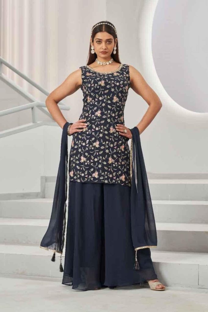 indo western fusion outfit